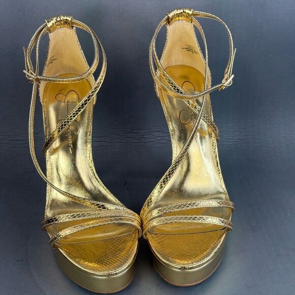 Jessica Simpson Women's Jewelria Sandal-Platform shoe size 10 new without box - Picture 5 of 12